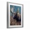 Stupell Industries Expressive Moose in Forest Framed Print Under Glass, design by James Corwin